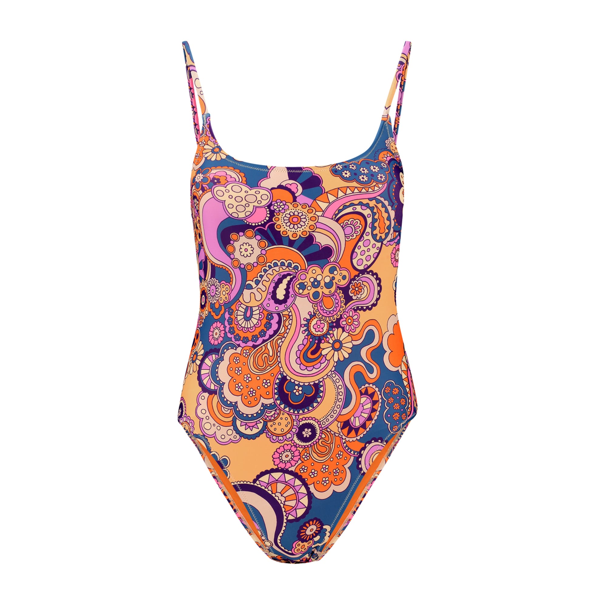 Jednodielne plavky Lou zmiešané farby Shiwi